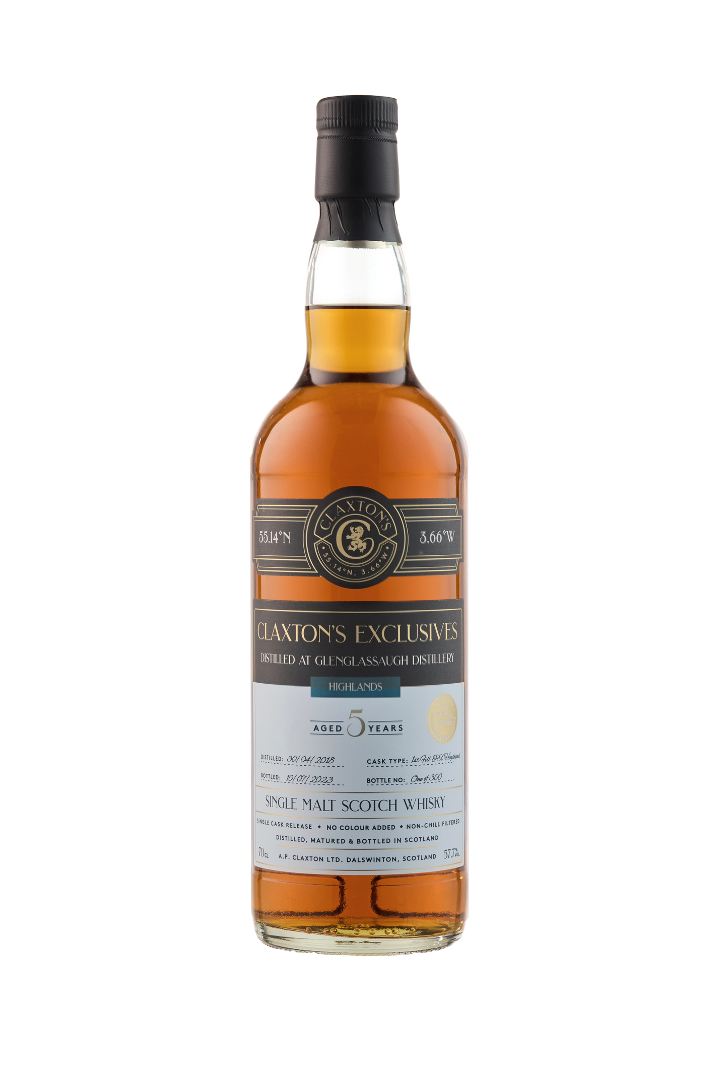 Glenglassaugh20185yoPXcaskClaxton_sExclusiveforPreciousLiquors_front