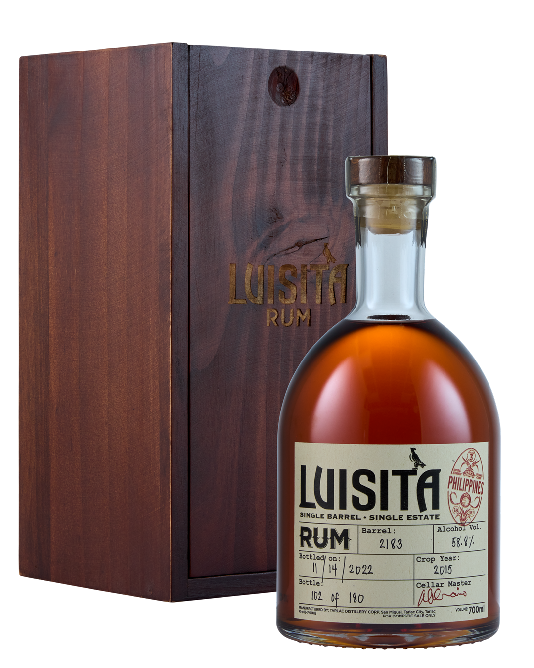 Luisita Crop 2015 6yo Bourbon Barrel