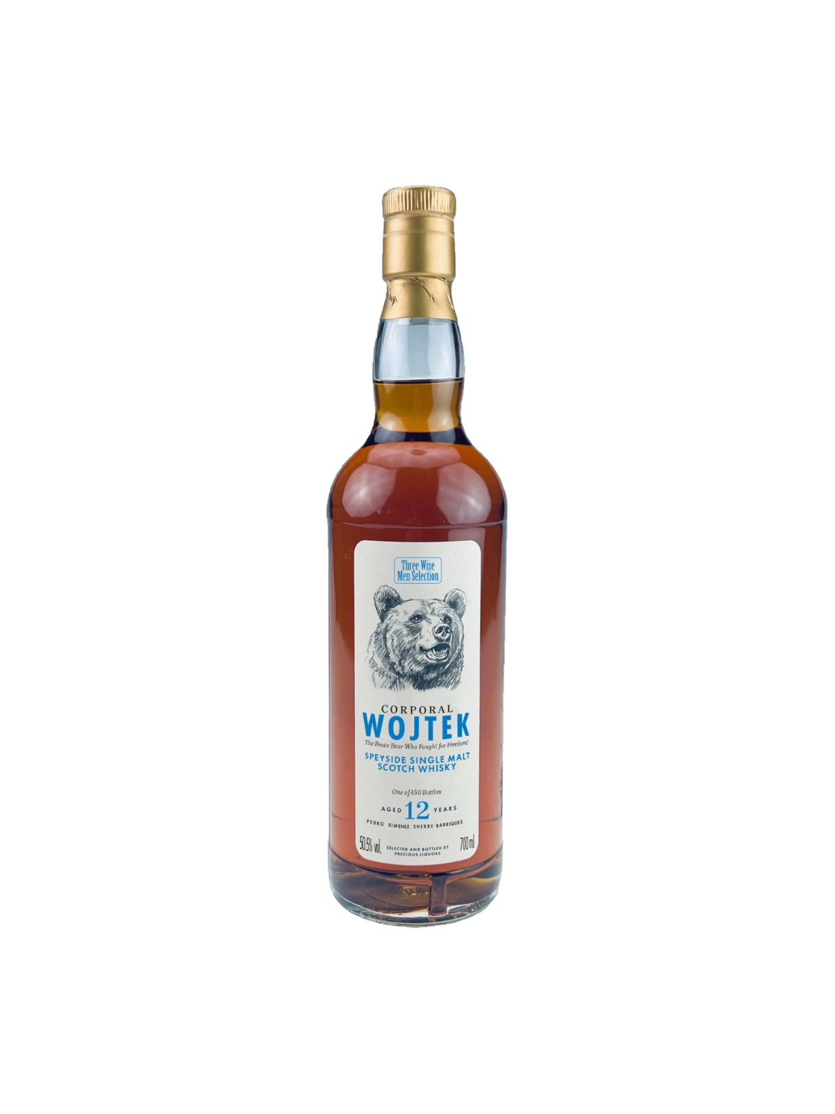 Speyside Single Malt Whisky 12yo Corporal Wojtek Vol. 2 PX Barriques PRE-ORDERS