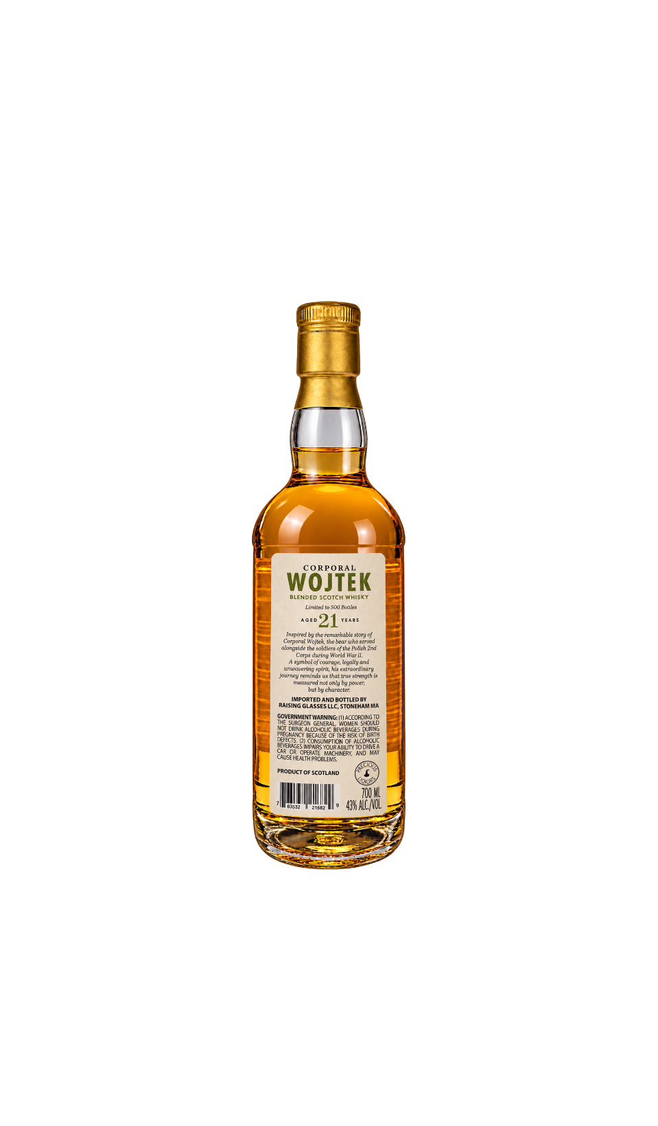 PRE-SALE Old Blended Scotch Whisky Corporal Wojtek Vol. 3