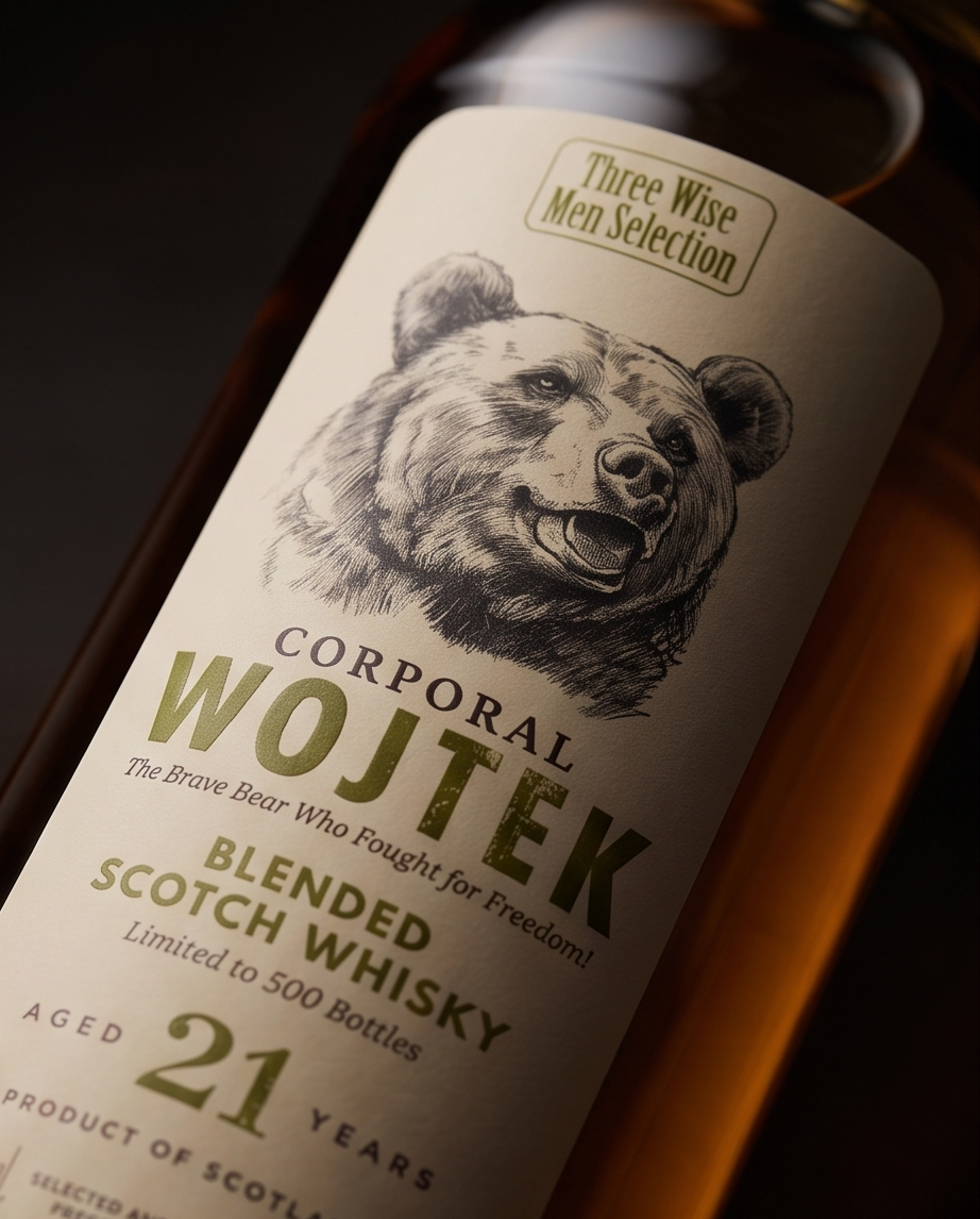 PRE-SALE Old Blended Scotch Whisky Corporal Wojtek Vol. 3