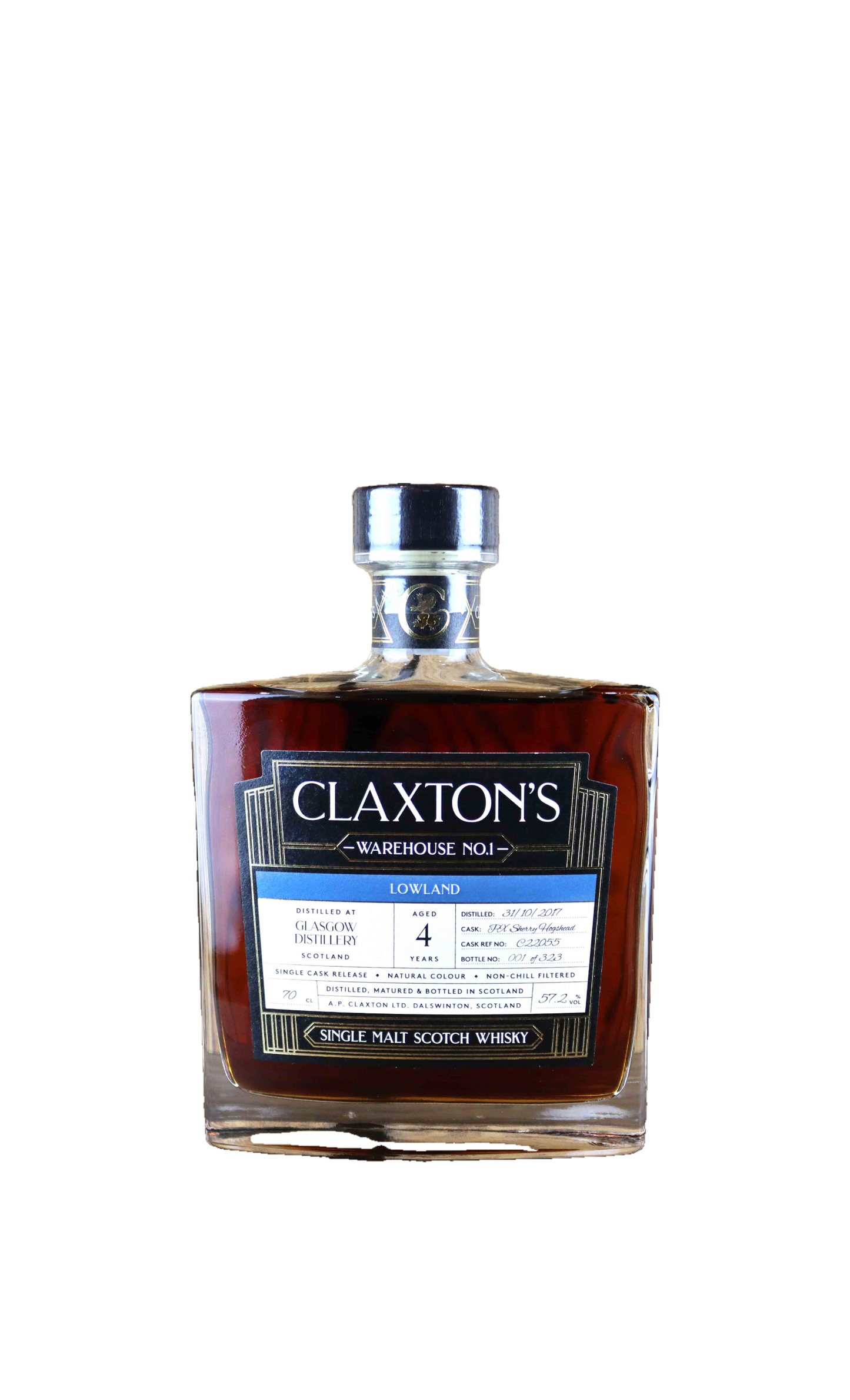 Glasgow 2017 4yo Warehouse 1 Claxton's with presentation box