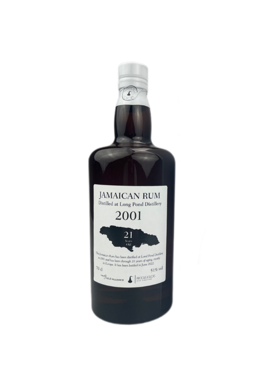 Long Pond 2001 21yo Auld Alliance Bottled by Precious Liquors