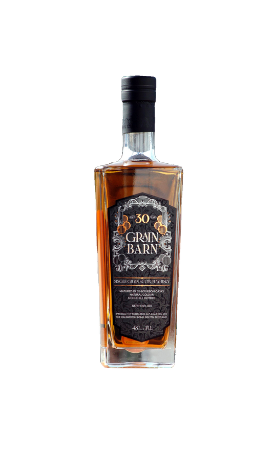 Grain Barn Single Grain 30yo Claxton's with presentation box